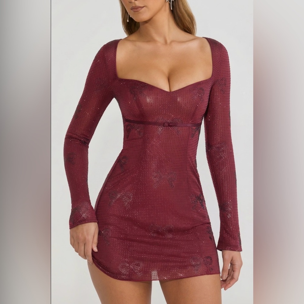 Oh Polly rhinestone party dress